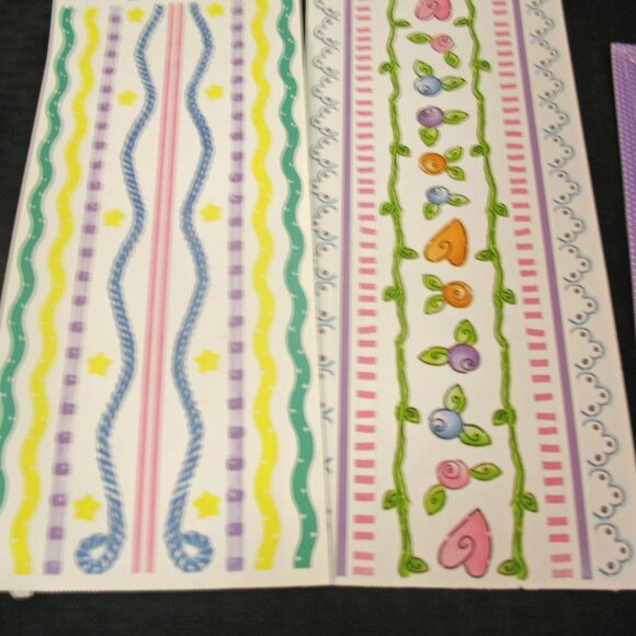 Lot of Stickers, Abc stickers, Gr Lengths-Flower Bud, Printworks, Pretty Paper - Picture 6 of 7